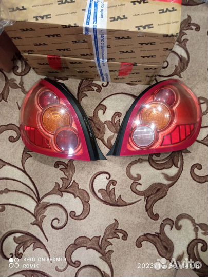 Nissan almera н16 фонари хэтчбек
