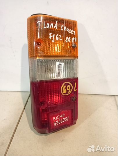 Фонарь toyota land cruiser 1988 koito 3306001