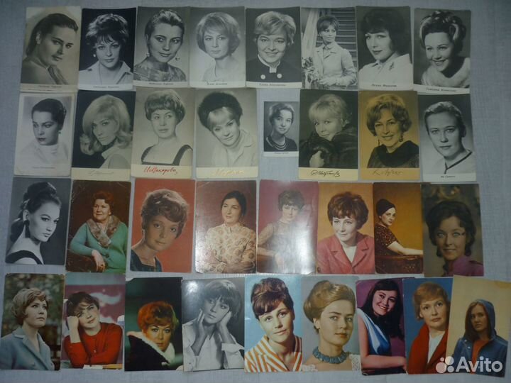 Открытки с артистами СССР