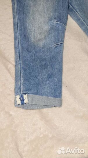 Джинсовый комбинезон для девочки