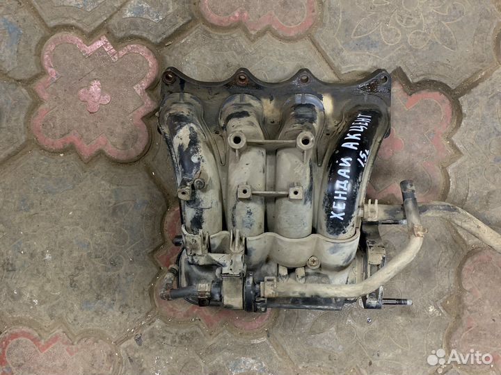 Впускной коллектор Hyundai Accent, 1.5, тагаз