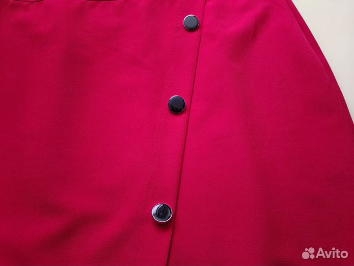 Платье женское красное, нарядное 52