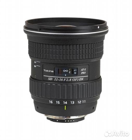 Объектив Tokina AT-X 11-16mm f/2.8 Pro DX Nikon