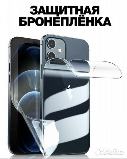 Гидрогелевая защита экрана, корпуса телефона