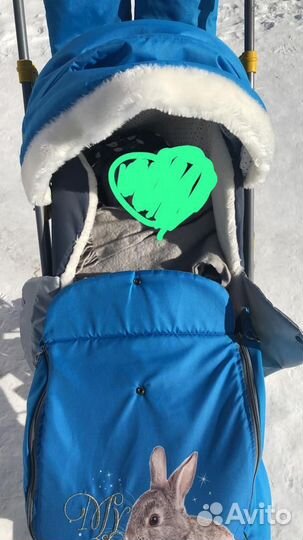 Коляска санки