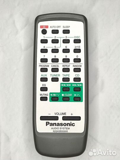 Пульт ду orig для музыкального центра Panasonic