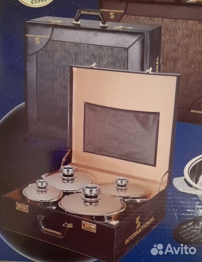 Набор посуды из нержавеющей стали