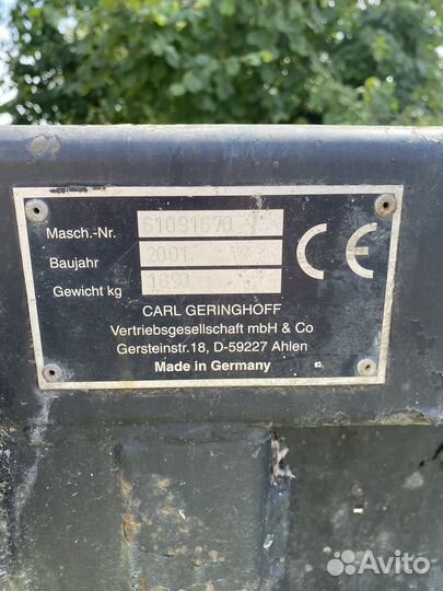 Жатка кукурузная geringhoff