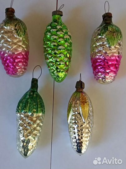 Елочные игрушки СССР