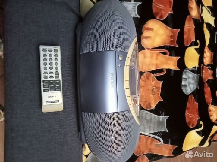 Sony CD, MP3, cassette с пультом
