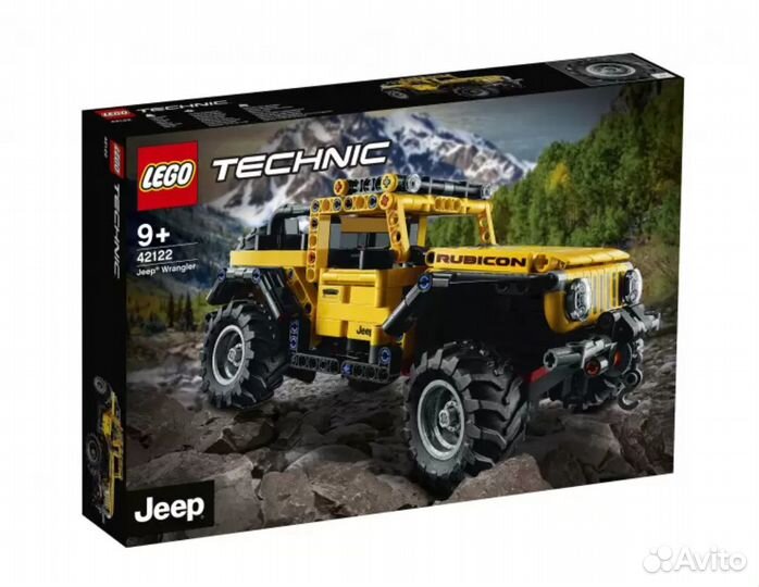 Конструктор lego Technic 42122 Jeep Wrangler