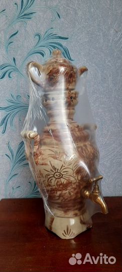 Фарфоровый электрический самовар