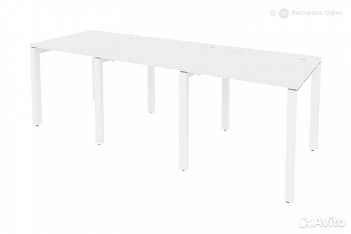 Стол-бенч линейный на П-образном м/к Onix O.MP-RS