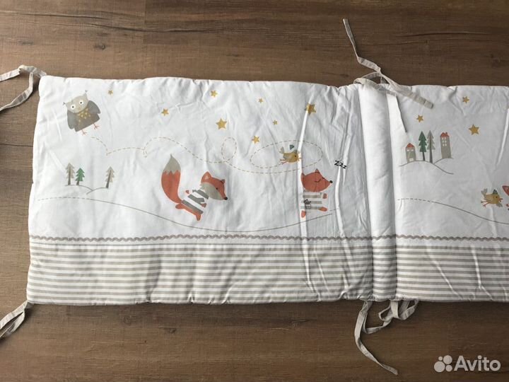 Бортики в кроватку