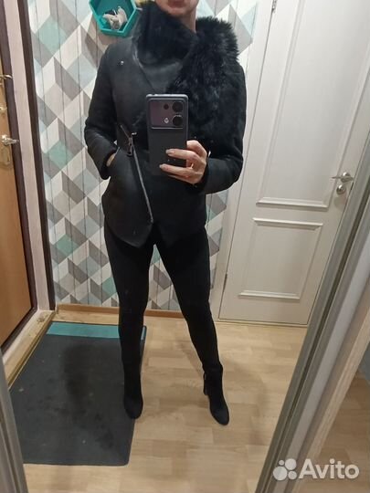 Дубленка натуральная женская