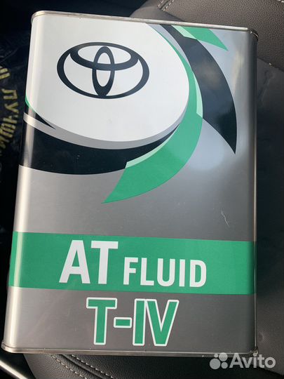 Масло в АКПП Toyota AT Fluid T-IV