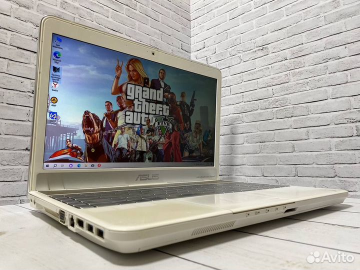 Игровой ноутбук Asus 8Gb/2видеокарты/SSD+HDD