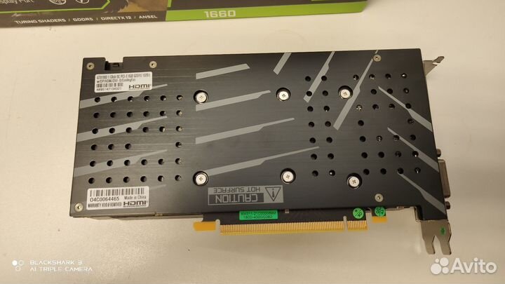 Видеокарта gtx 1660