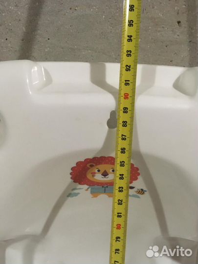 Детская ванночка для купания с подставкой (б\у)