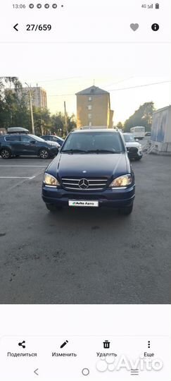 Mercedes-Benz M-класс 2.3 МТ, 1999, 350 000 км