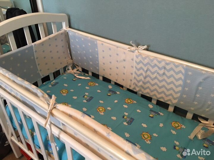 Бортики в кроватку