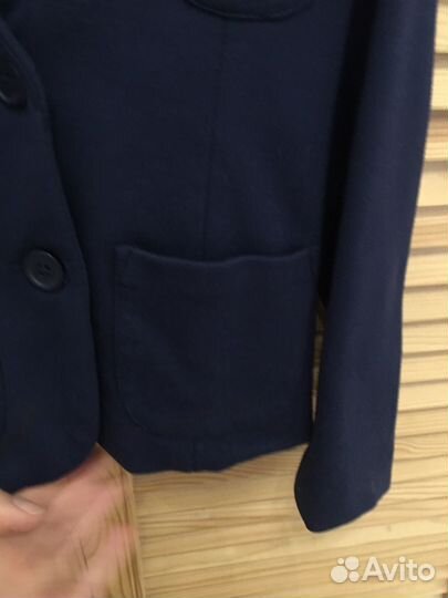 Пиджак школьный 122 синий для девочки