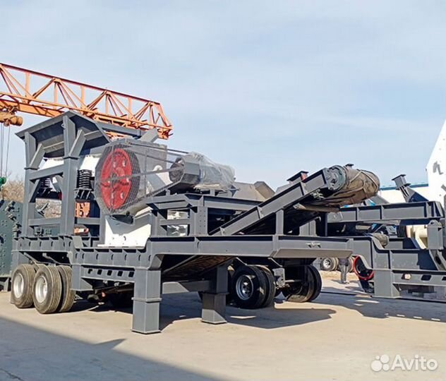 Мобильная щековая дробилка MZ9638E69