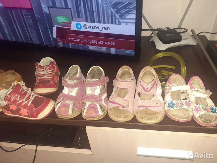 Детская обувь на девочку