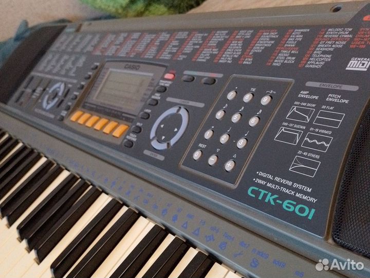 Синтезатор casio ctk