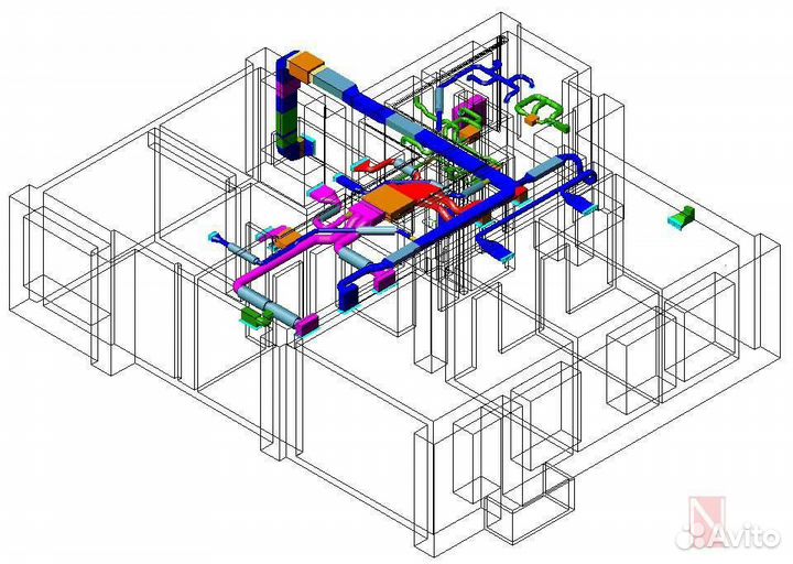 Монтаж вентиляции промышленных зданий под ключ