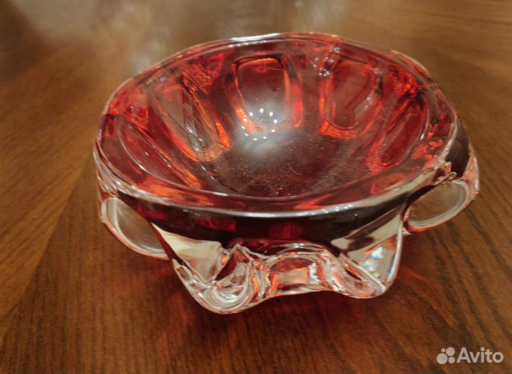 Хрустальная пепельница