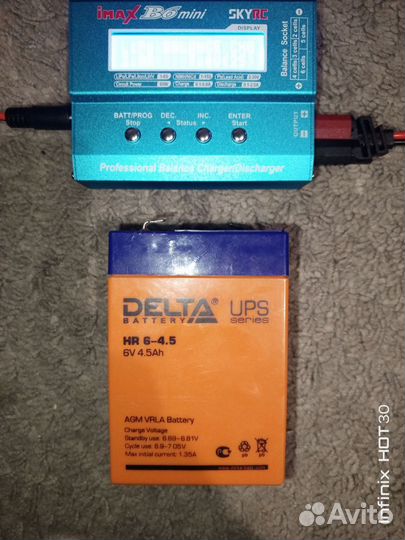 Аккумулятор для детского электромобиля 6 Вольт