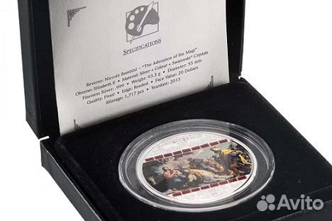 Монета Поклонение королей Николо Бамбини О-ва Кука