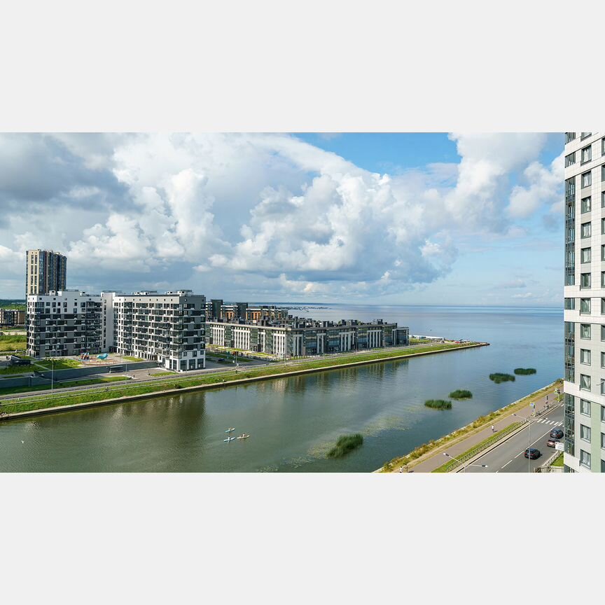 3-к. квартира, 96 м², 2/20 эт.