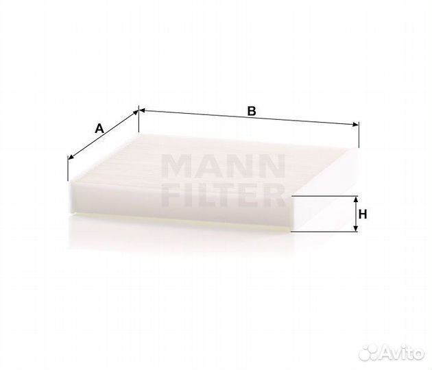 Фильтр салонный Mann CU1919 Land Rover