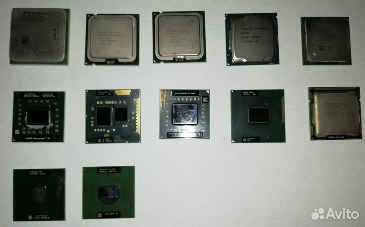 Процессоры Intel и AMD