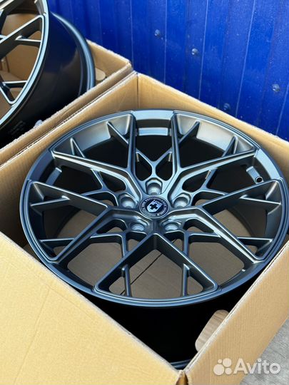 Диски HRE FF10 R20 5x108 графит Tugella Exeed