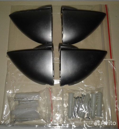 Держатели для стеклянных полок 