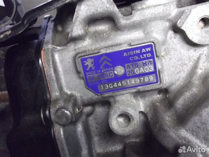 АКПП 20GA03 / TF70SC / AT6 Peugeot 308 4A EP6CDT