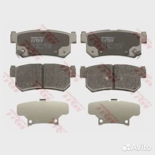 GDB3366 Комплект задних тормозных колодок