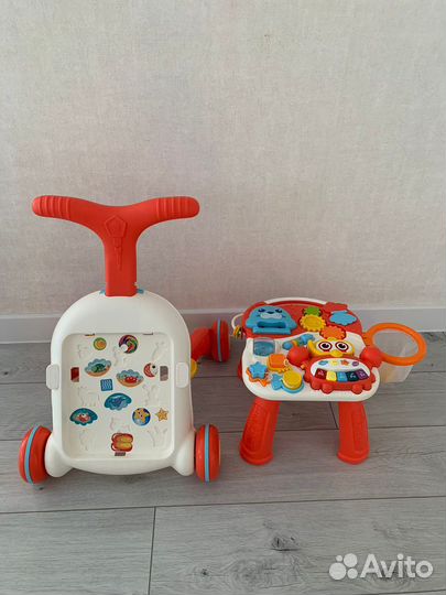 Ходунки и столик