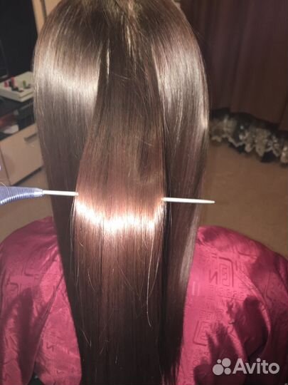 Кератиновое выпрямление/ботокс волос