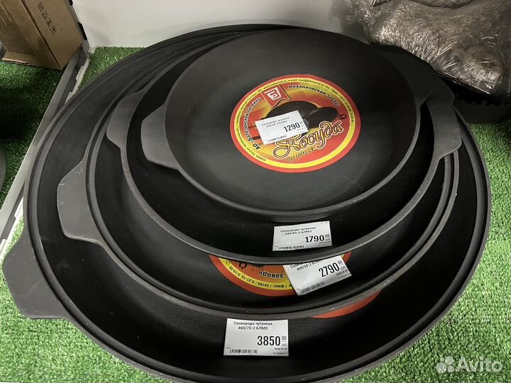 Чугунная сковорода