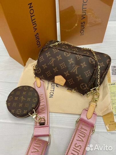 Сумка louis vuitton multi pochette/сумка/луи витон