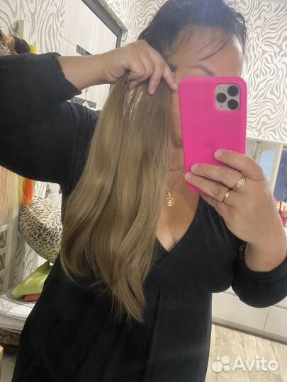 Волосы детские 45 см