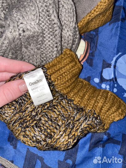 Комплект шапка и шарф