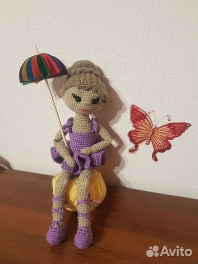 Мягкие вязаные игрушки