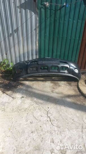 Бампер передний санта фе 2