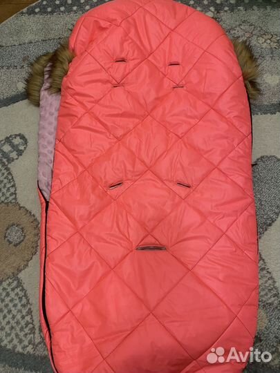 Зимний конверт в коляску или санки