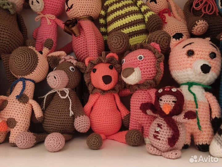 Игрушки вязаные ручной работы